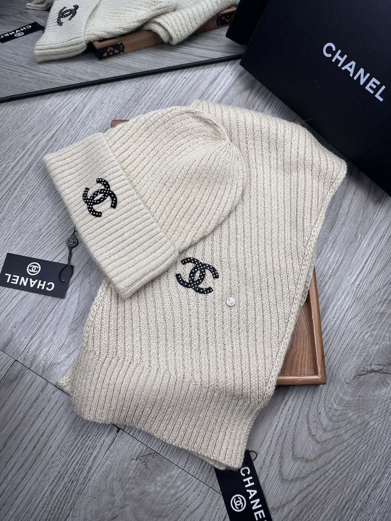 Chanel Caps Scarfs